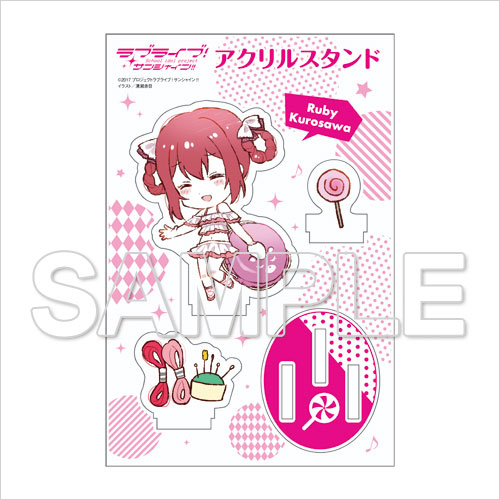 [굿즈]러브라이브선샤인 아크릴스탠드 쿠로사와 루비