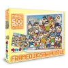 [굿즈]짱구는 못말려! 액자퍼즐 500PCS 직소퍼즐 세계여행