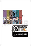 [예약 26년 4월발송][굿즈]86 에이티식스 8.6주년기념 멀티케이스 미니캐러<26년1월4일 입금마감>