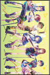 [예약 26년 10월발송][굿즈]패배히로인이너무많아! 러버데스크매트 PALE TONE series TSUWABUKI FES Ver.<26년6월28일 입금마감>
