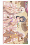 [예약 27년 2월발송][굿즈]극장판 Fate/kaleid liner 프리즈마이리야 러버매트 이리야&미유&클로에 선탠ver.<26년10월27일 입금마감>