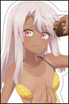 [예약 27년 2월발송][굿즈]극장판 Fate/kaleid liner 프리즈마이리야 특대아크릴스탠드 클로에 선탠ver.<26년10월27일 입금마감>
